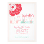 FLORAL BABY SHOWER Invitation invitations