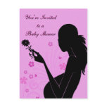 Floral Baby Shower Invitation Post Cards