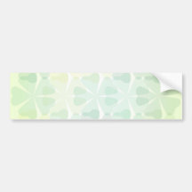 Floral Background Bumper Stickers