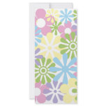 Floral Background I Customized Rack Card