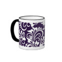 floral background mugs