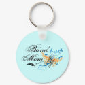 Floral Band Mom keychains