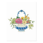Floral Basket Postcards