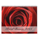 Floral Beauty  Calendar 2011