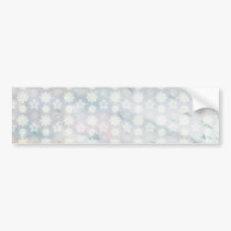 Floral Birds Pattern bumper stickers