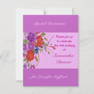 Birthday Invitation Cards