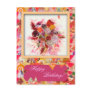 Floral Birthday Postcard