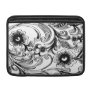 floral black and white sleeve for macbook air