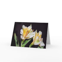 Floral Blank Card