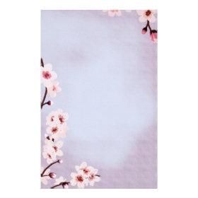 Floral Blessings ~Cherry Blossom~ Stationery