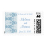Floral Blue Damask