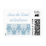 Floral Blue Damask