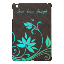 Floral Blue Green iPad Mini Case ipad mini cases