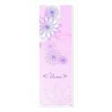 Floral Bookmark business cards