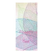 floral bookmarks custom rack cards