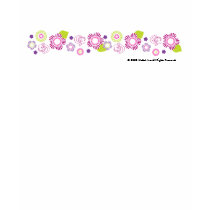 Floral Border with Leaves t-shirts