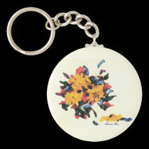 Floral Bouquet Keychain keychains