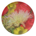 Floral Bouquet Plate