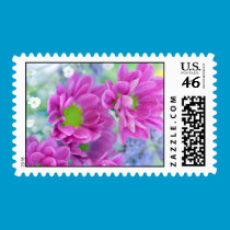 Floral Bouquet Postage stamps