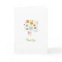 Floral Bouquet Thank You Card card