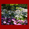 "Floral Bridge" Landscape Version posters by michaelsnydermusic "Floral Bridge" Landscape Version posters