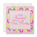 Floral Burst Custom Announcement