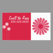 FLoral Business Cards ~ Pink business cards