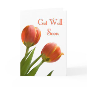 Floral Business Get Well Soon from Group Card card