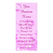 Floral business rack card, template rack cards