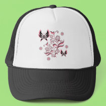 Floral Butterflies Hat