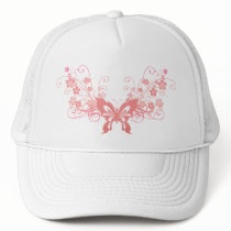 Floral Butterfly Hat