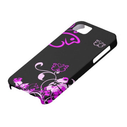 Floral Butterfly iPhone 5 Case