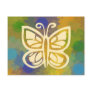Floral Butterfly Postcard