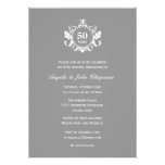 Floral Charm Anniversary or Birthday Invitation - invitations