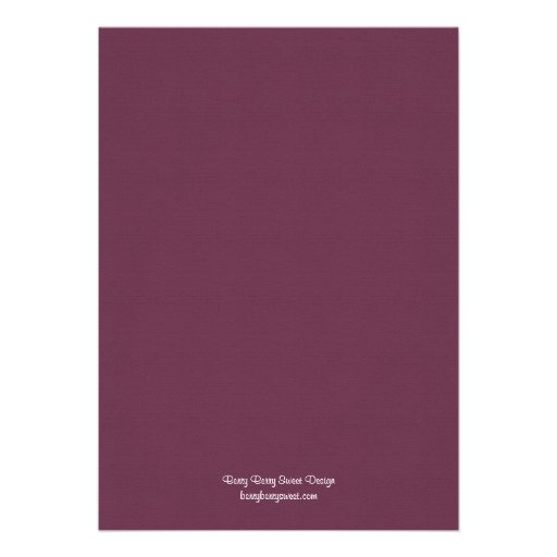 Floral Charm Anniversary or Birthday Invitation -