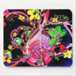 Floral Clef Mouse Mats