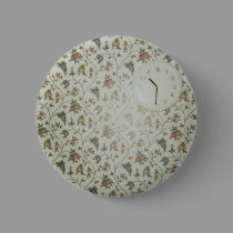 Floral clock. buttons
