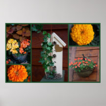 Floral Collage 2009 Posters