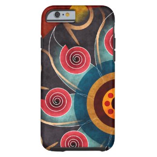 Floral Color Abstract Vector Art iPhone 6 case