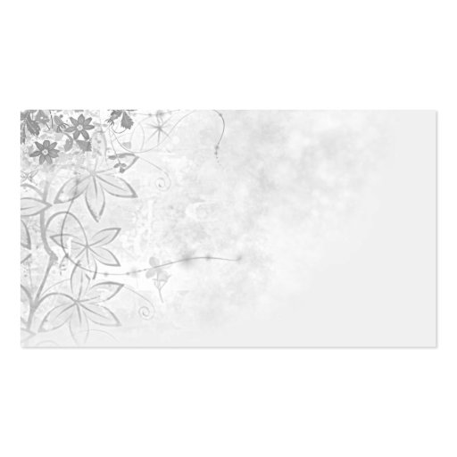 Floral-Corner-Business-Card Business Card Template (back side)