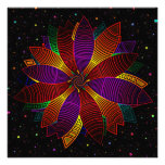 Floral coss invite