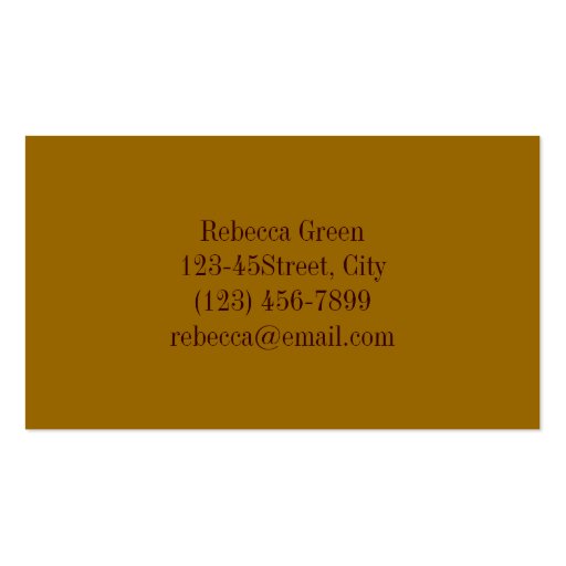 floral cowboy boots western country wedding business card (back side)