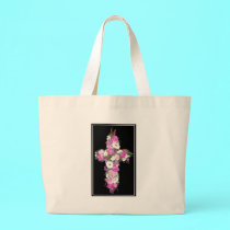 Floral Cross bags by Artists4God Floral Cross bags