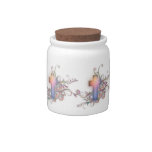 Floral Cross Candy Dishes