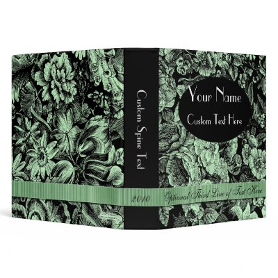 Floral Custom 1.5' Binder