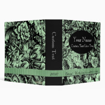 Floral Custom 2" Binder