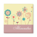 Floral Custom magnets