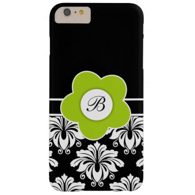 Floral Damask Pattern Style Barely There iPhone 6 Plus Case