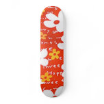 Floral Deck Skate Board Decks