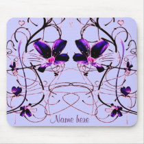 Floral Deco Mousepad by elenaind Floral Deco Mousepad